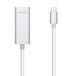 Adaptador USB a Ethernet A109-0505 Adaptador USB a Ethernet A109-0505 Plateado