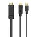 Cable DisplayPort Mini a HDMI A122-0641 Cable DisplayPort Mini a HDMI A122-0641 Negro