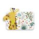 Mantel individual Infantil Jirafa Mantel individual Infantil Jirafa Multicolor