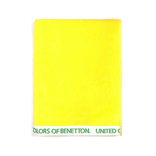 Toalha de Praia Benetton Rainbow - Amarelo