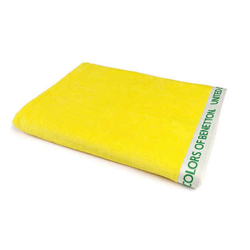 Toalha de Praia Benetton Rainbow - Amarelo