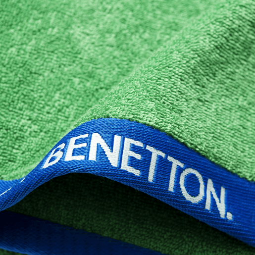 Toalha de Praia Benetton Rainbow Verde (160 x 90 cm)