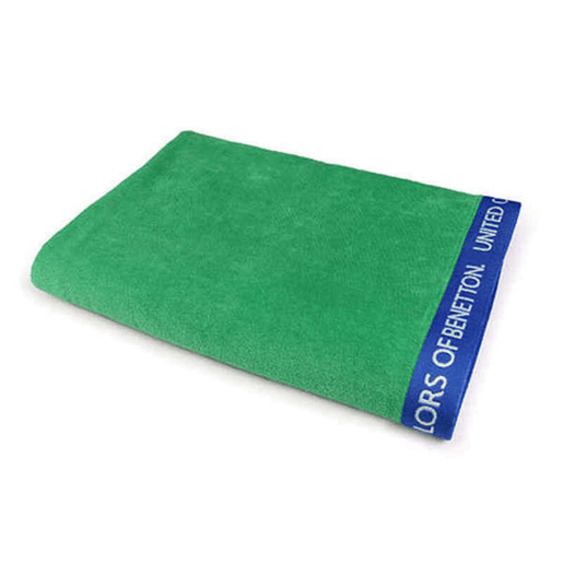 Toalha de Praia Benetton Rainbow Verde (160 x 90 cm)