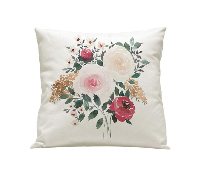 Funda cojín peonia peonia - crudo - 50x50
