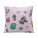 Funda cojín Infantil Tamagochi Funda cojín Infantil Tamagochi Blanco