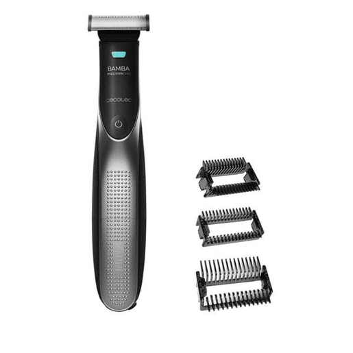 Cecotec Aparador de barba multifunções com bateria de lítio e pentes intercambiáveis.