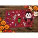 Mantel individual Infantil Monstruos Mantel individual Infantil Monstruos Rojo