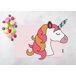 Mantel individual Infantil Unicornio Mantel individual Infantil Unicornio Rosa