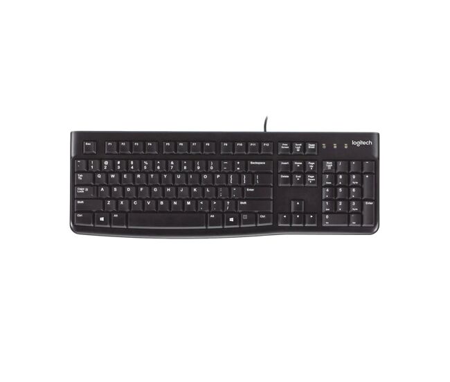 Teclado logitech negro francés azerty