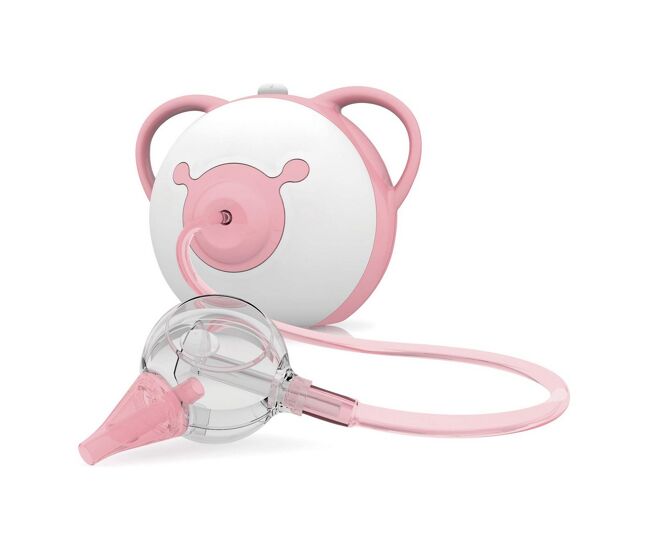 Aspirador nosiboo rosa bebé eléctrico