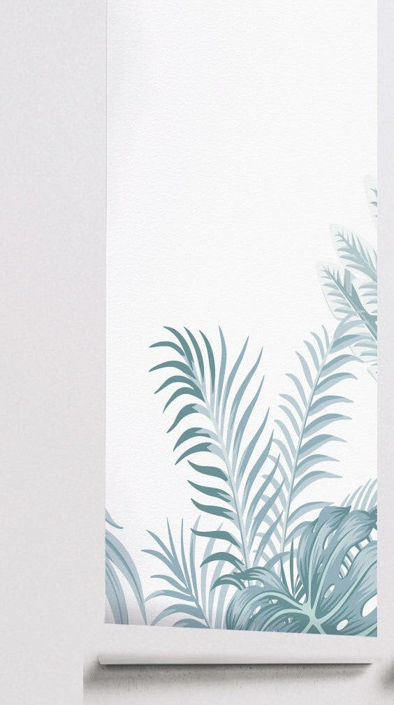 Mural infantil papel pintado oceánica muraloceánica - blanco - mural 220x300