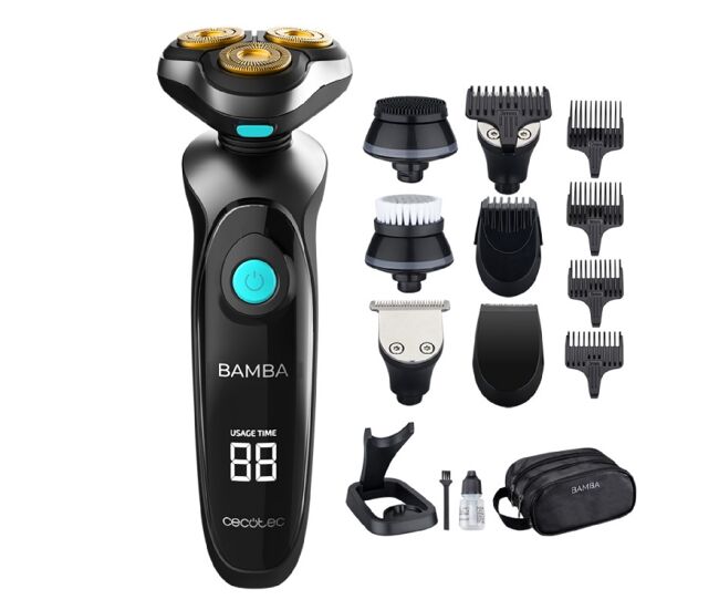Afeitadora cecotec bamba precisioncare twistgroom 10in1 600mah negro
