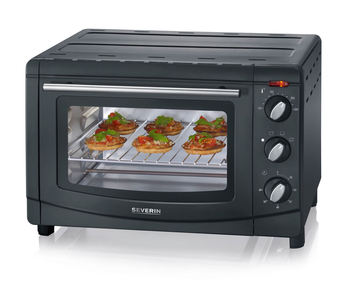 Horno tostador de 20 L SEVERIN TO 2067, 1500 W