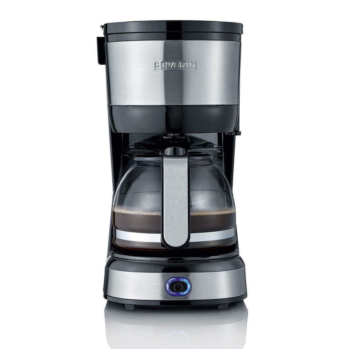 Cafetera de filtro compacta con jarra de cristal Severin KA 4819 - 750 W