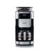 Cafetera con molinillo de goteo, jarra de cristal 1,25 L Severin KA 4813 - 1000 W Cafetera con molinillo de goteo, jarra de cristal 1,25 L Severin KA 4813 - 1000 W Negro