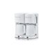 Cafetera de filtro dúo con 2 jarras termo 8 tazas cada una Severin KA 9314 - 2 x 1000 W Cafetera de filtro dúo con 2 jarras termo 8 tazas cada una Severin KA 9314 - 2 x 1000 W Blanco