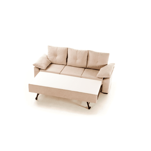 Sofá-cama chaise longue reversível cinza Panamá. Matris