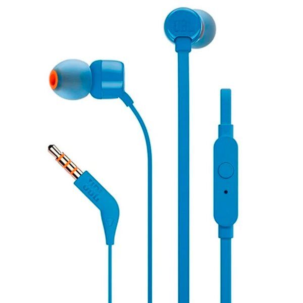 Auriculares intraauditivos JBL T110 Pure Bass