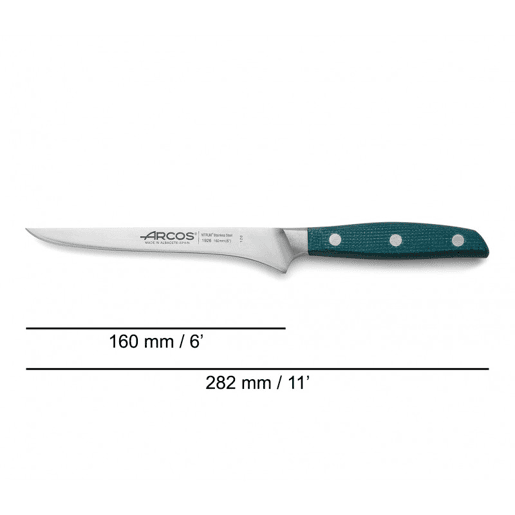 Faca para desossar Arcos Brooklyn 160 mm lâmina em aço inoxidável NITRUM