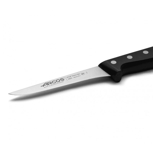 Faca universal para desossar Arcos Lâmina de 130 mm, em aço exclusivo NITRUM. Faca universal para desossar Arcos Lâmina de 130 mm, em aço exclusivo NITRUM.