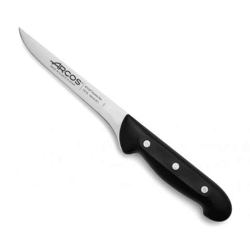 Faca para desossar Arcos Lâmina de 160 mm, em aço inoxidável exclusivo NITRUM. Faca para desossar Arcos Lâmina de 160 mm, em aço inoxidável exclusivo NITRUM.