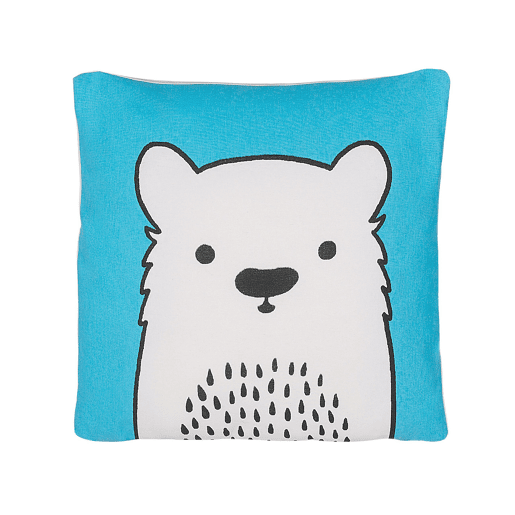 Conjunto de 2 almofadas decorativas WARANASI Algodão 45 x 45 cm Azul