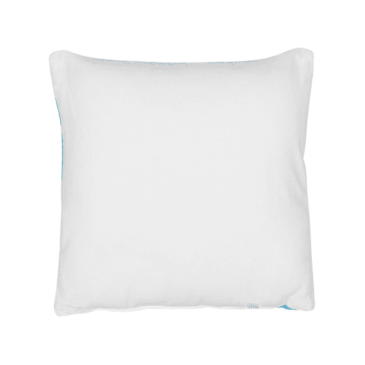 Conjunto de 2 almofadas decorativas WARANASI Algodão 45 x 45 cm Azul