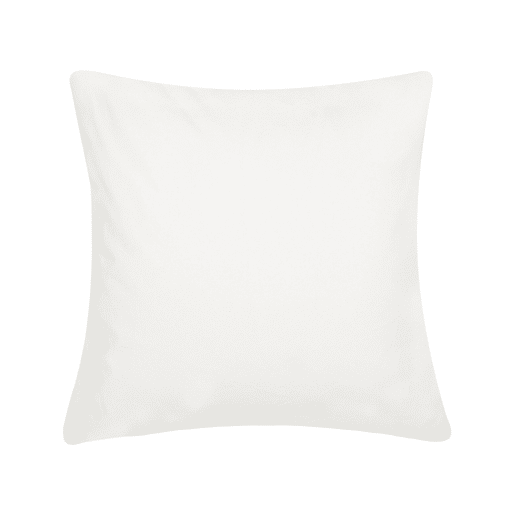 Conjunto de 2 almofadas decorativas RUSCUS Algodão 45 x 45 cm Branco Padrão abstracto