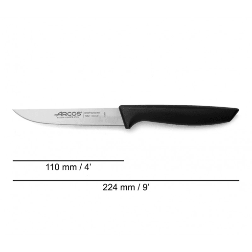 Faca para legumes Arcos Nice com lâmina de aço inoxidável de 110 mm NITRUM