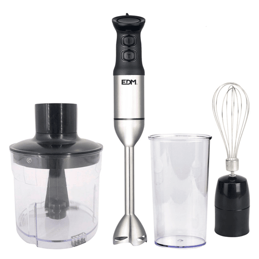 Varinha mágica EDM 1200W 2 níveis de potência + acessórios em aço inoxidável