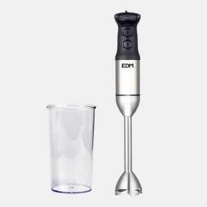 Varinha mágica EDM 1000W com copo medidor em aço inoxidável