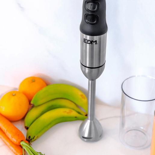 Varinha mágica EDM 1000W com copo medidor em aço inoxidável
