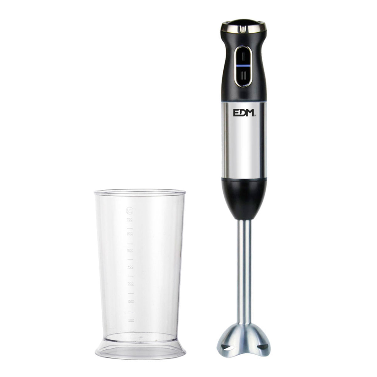 Batidora de mano EDM 600W con vaso medidor