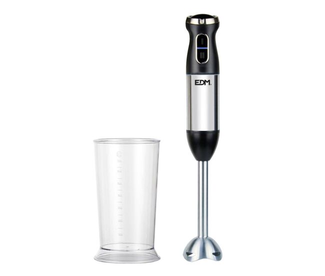 Batidora de mano edm 600w con vaso medidor inox