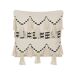 Beliani Cojín decorativo THONDI Beliani Cojín decorativo THONDI Negro/ Crema