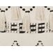 Beliani Cojín decorativo THONDI Beliani Cojín decorativo THONDI Negro/ Crema