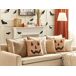 Beliani Cojín decorativo SEBES Beliani Cojín decorativo SEBES Beige