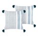 Beliani Cojín decorativo TILIA Beliani Cojín decorativo TILIA Azul