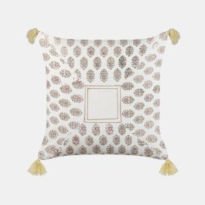 Almofada decorativa SETOSA Algodão 45 x 45 cm Multicolor Padrão geométrico