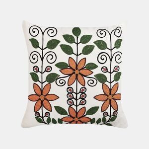 Almofada decorativa VELLORE Algodão 50 x 50 cm Multicolor Padrão floral