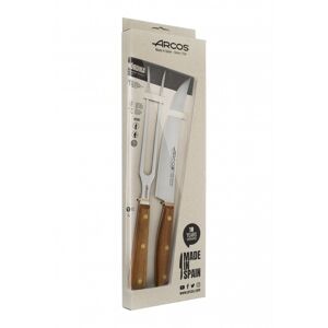 Conjunto para churrasco Arcos Cabo de madeira Nórdika