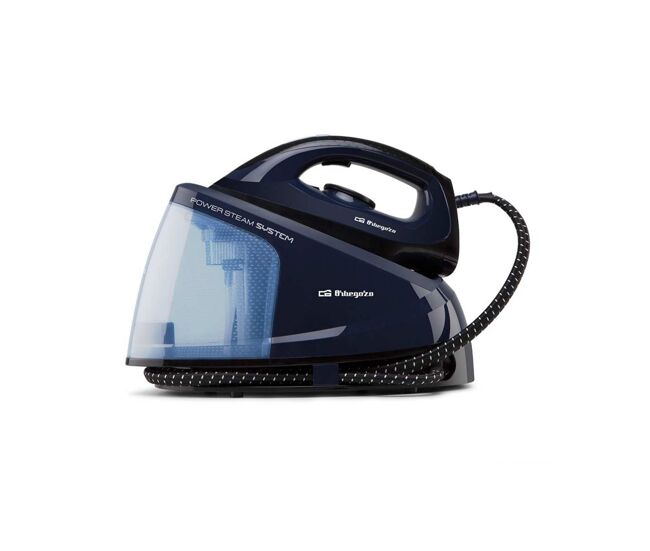 Centro de planchado orbegozo vp8550 2400w con depósito xl 1,2l azul