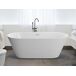 Beliani Bañera independiente HAVANA 80x160 Beliani Bañera independiente HAVANA 80x160 Blanco