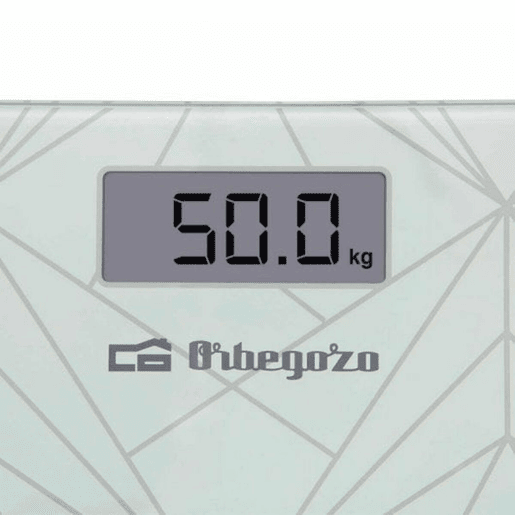 Balança digital para casa de banho Orbegozo PB 2218 Branco Vidro