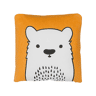 Almofada decorativa WARANASI Algodão 45 x 45 cm Laranja
