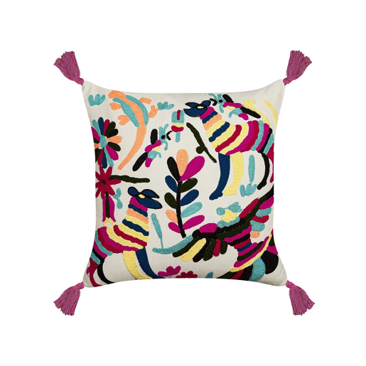 Beliani Almofada decorativa RAIGANJ Beliani Almofada decorativa RAIGANJ
