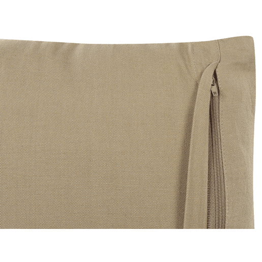 Almofada decorativa SENECIO Algodão 45 x 45 cm Creme Padrão geométrico