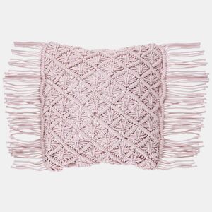 Almofada decorativa YANIKLAR Algodão 40 x 40 cm Rosa Padrão geométrico