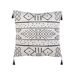 Beliani Cojín decorativo SCHEFFLERA 45x45 Beliani Cojín decorativo SCHEFFLERA 45x45 Blanco/ Negro