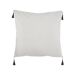 Beliani Cojín decorativo SCHEFFLERA 45x45 Beliani Cojín decorativo SCHEFFLERA 45x45 Blanco/ Negro